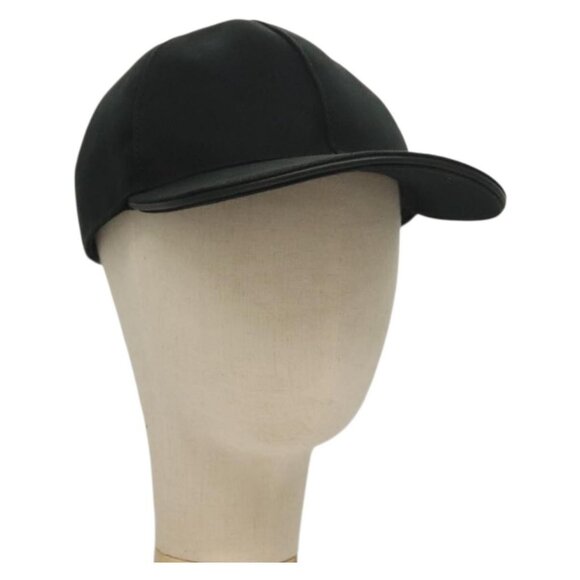 GUCCI Web Sherry Line Cap Canvas L Black Red Green Auth - Picture 1 of 16